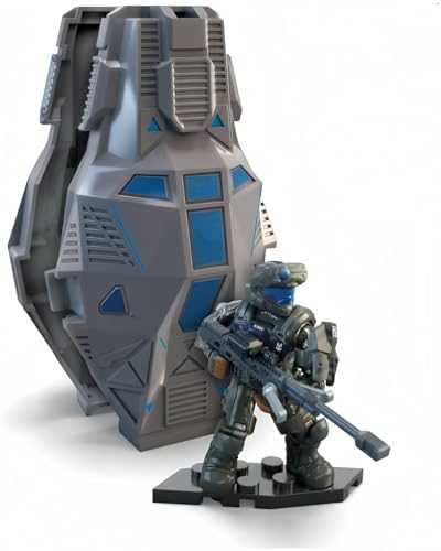 ODST Romeo micro figure with drop pod storage