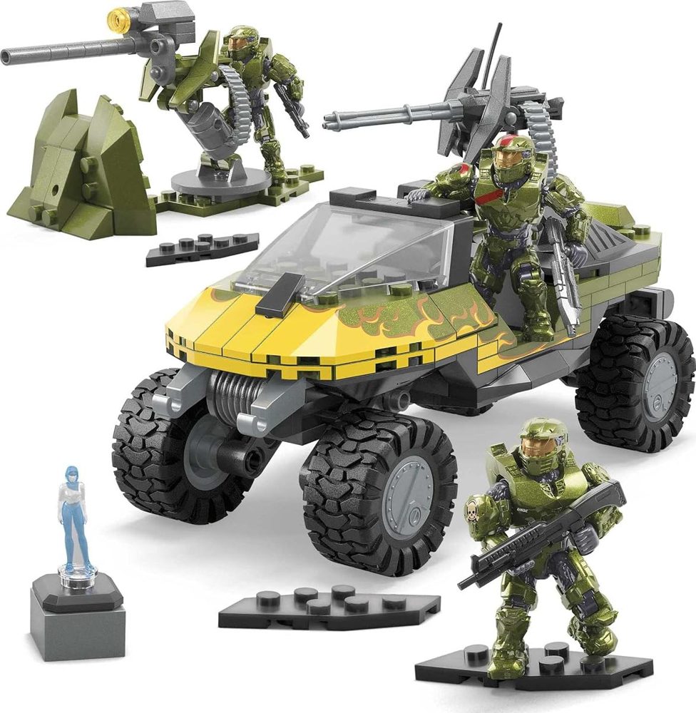 Halo Red Team Warthog Rescue, 324 Pieces — view 2