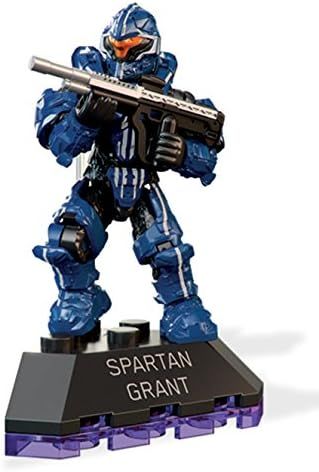 Halo Spartan Grant micro figure with DMR rifle
