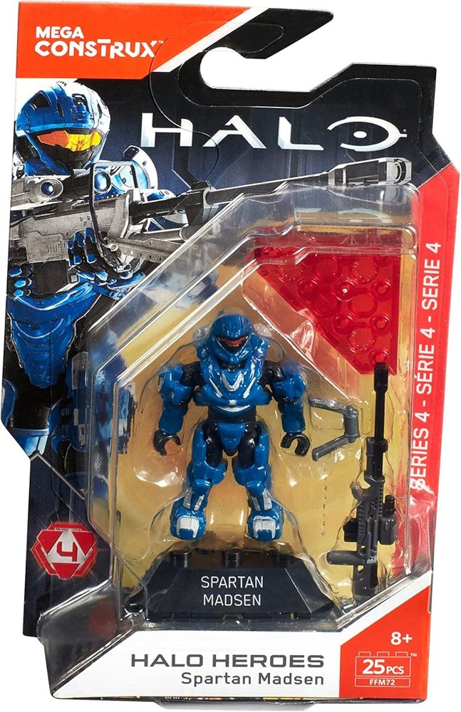 Halo Spartan Madsen Micro Action Figure — view 3