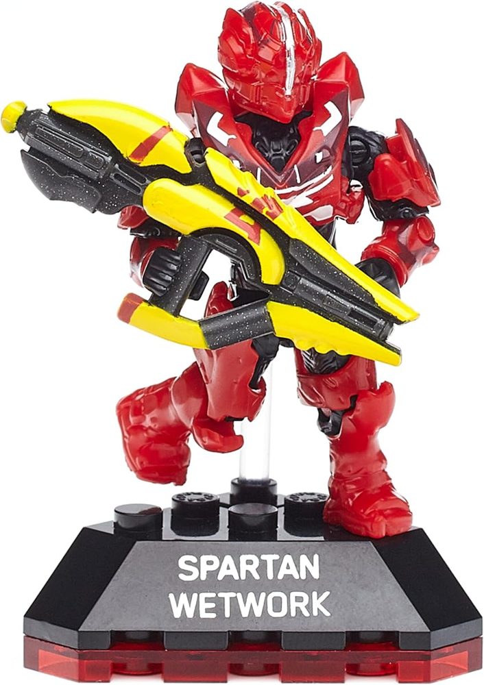 Halo Spartan WETWORK Micro Action Figure — view 2