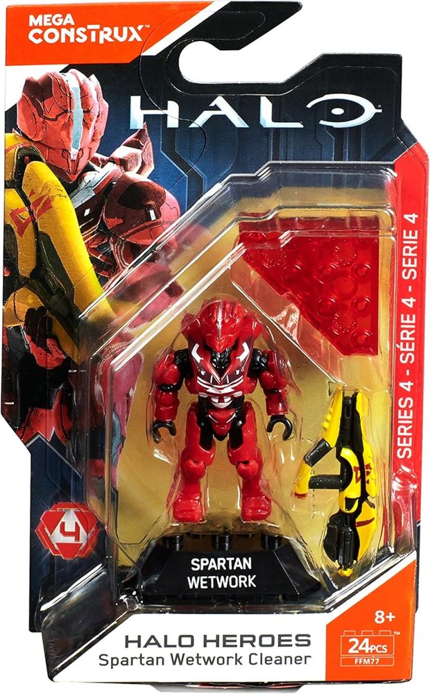 Halo Spartan WETWORK Micro Action Figure — view 3