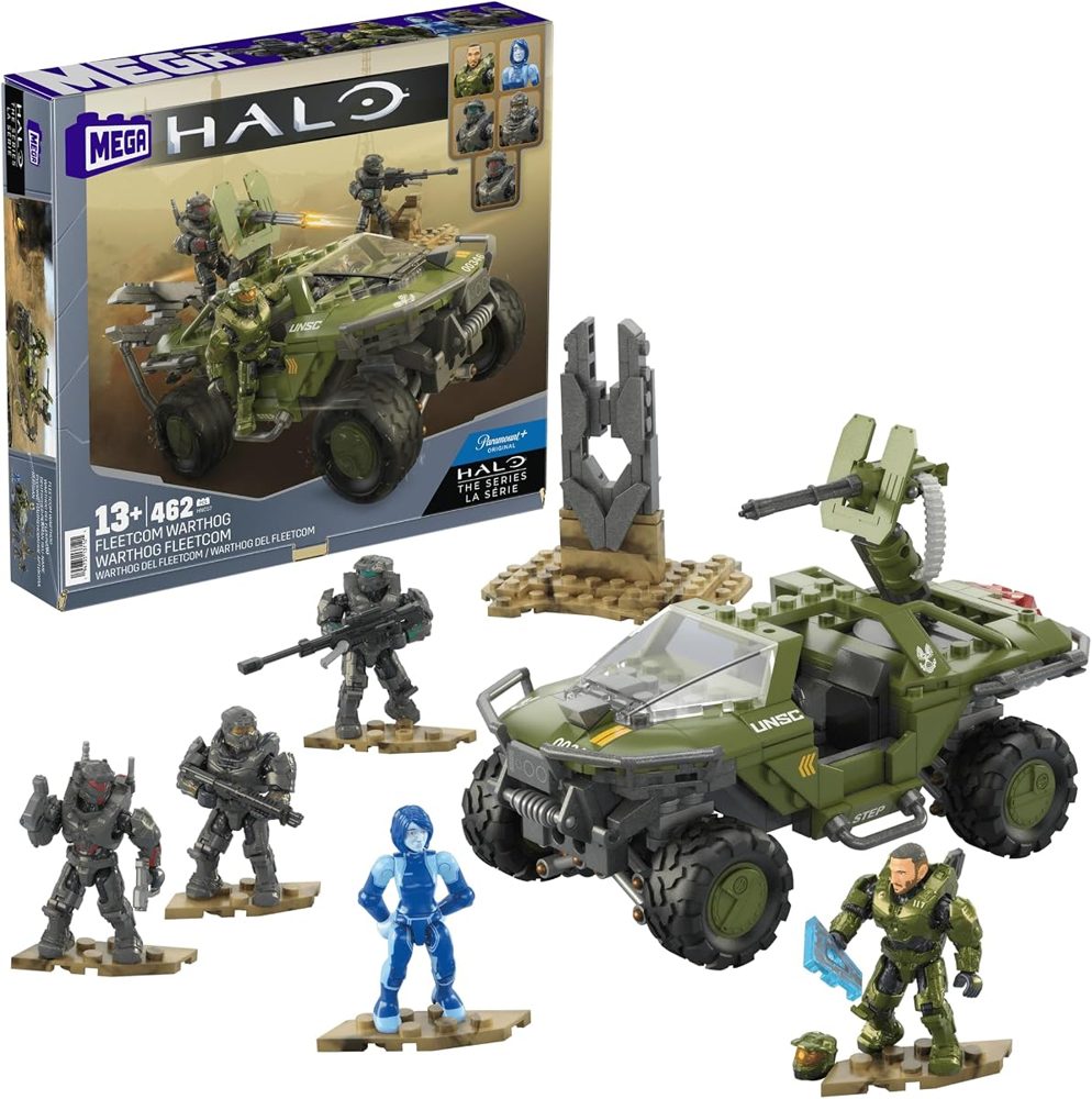 Halo The Series FLEETCOM Warthog, 469 Pieces — view 2
