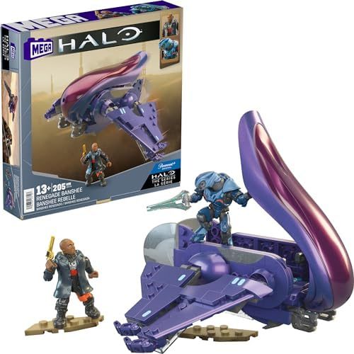 Purple Renegade Banshee with poseable wings