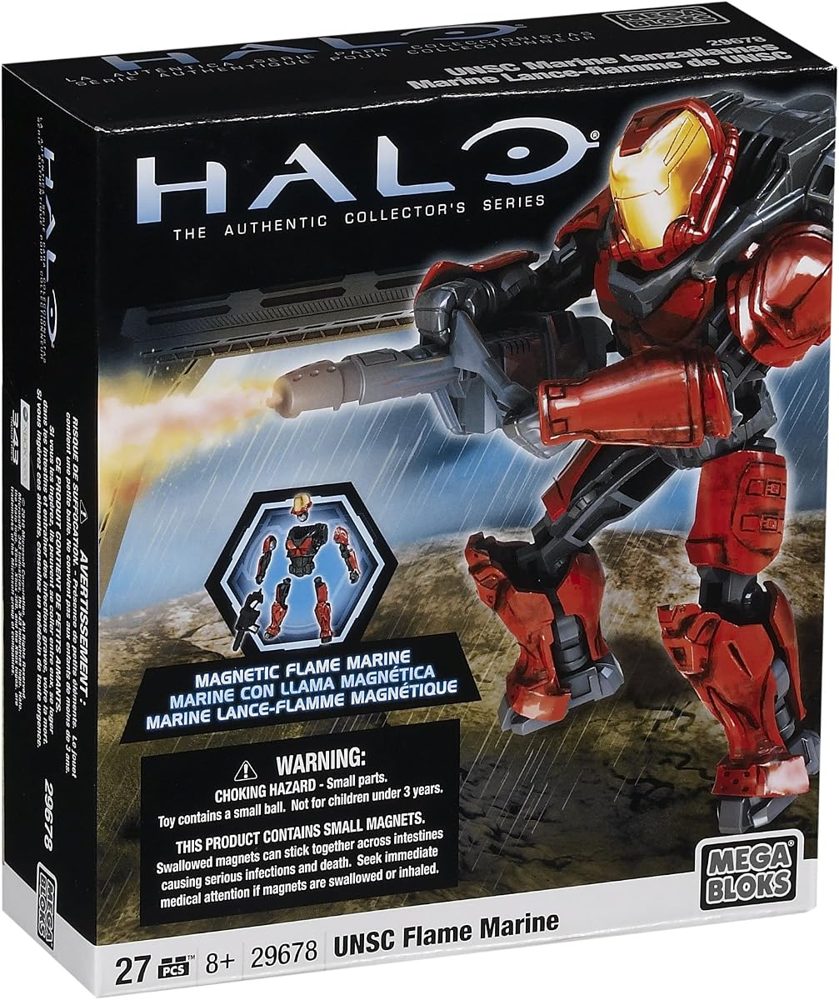 Halo UNSC Flame Marine Figure — view 2