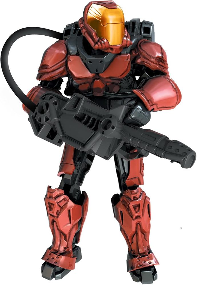 Halo UNSC Flame Marine Figure — view 3