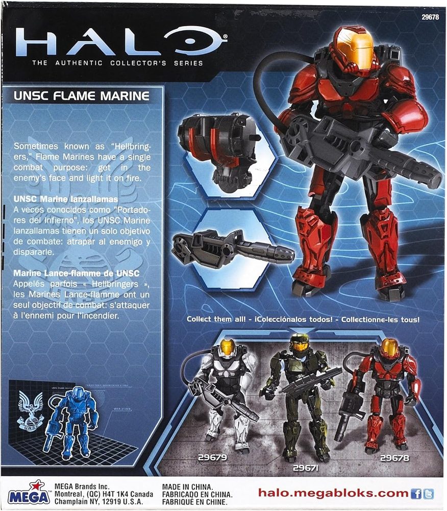Halo UNSC Flame Marine Figure — view 5