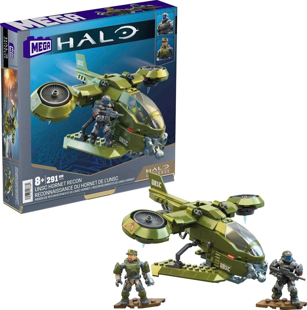 Halo UNSC Hornet Recon, 291 Pieces — view 2