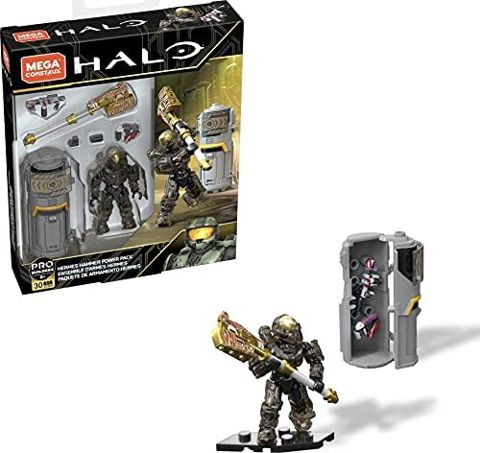 Halo Spartan with weapons and armor storage locker
