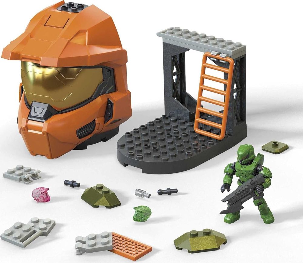 Halo Zone Control Orange Helmet — view 3