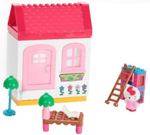 Hello Kitty library building playset with figurine