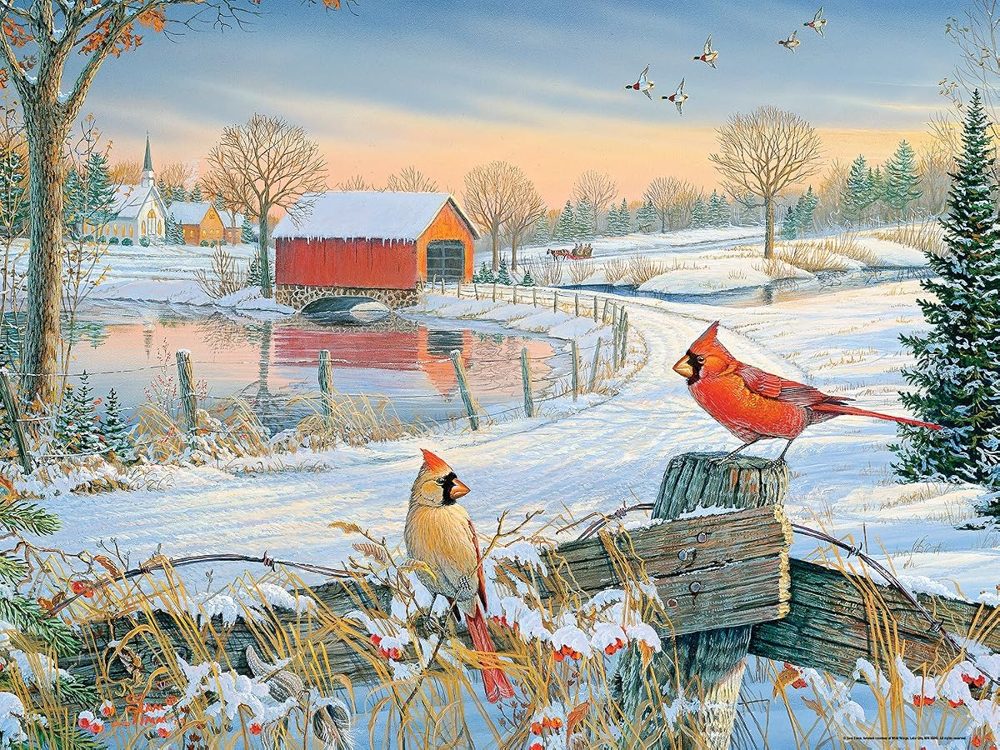 Holiday Crossing Puzzle, 500 Pieces — view 3