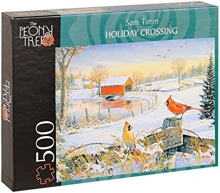 Holiday Crossing 500 piece seasonal jigsaw puzzle