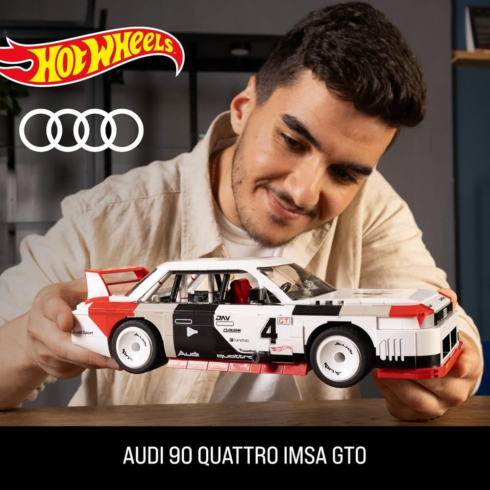 Hot Wheels Audi 90 Quattro IMSA GTO, 973 Pieces — view 3