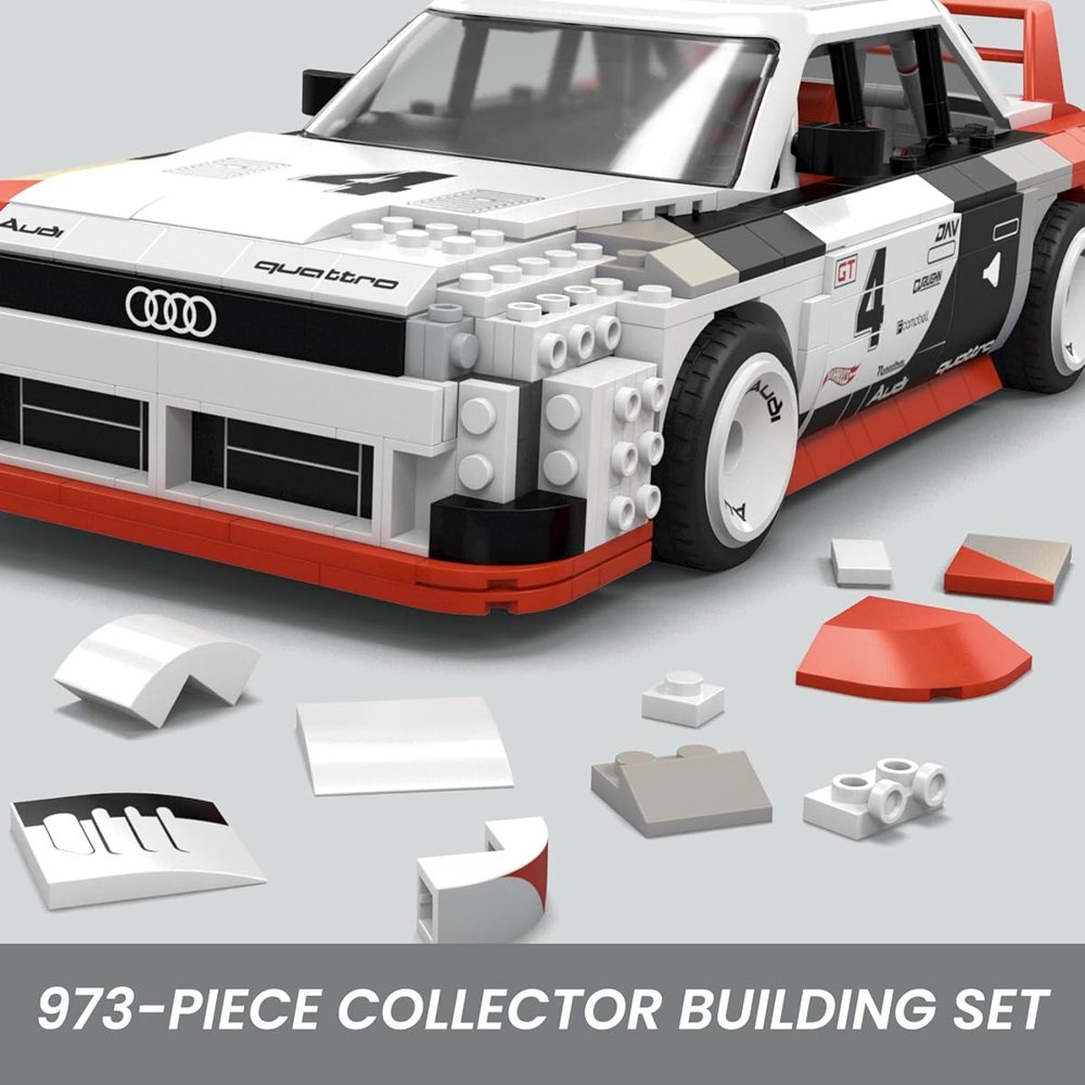 Hot Wheels Audi 90 Quattro IMSA GTO, 973 Pieces — view 4