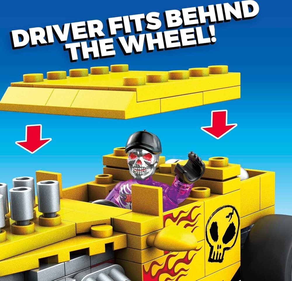 Hot Wheels Bone Shaker Racecar Set — view 5