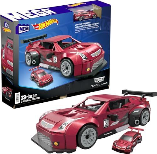 Red Cadillac ATS-V R collector build with die-cast