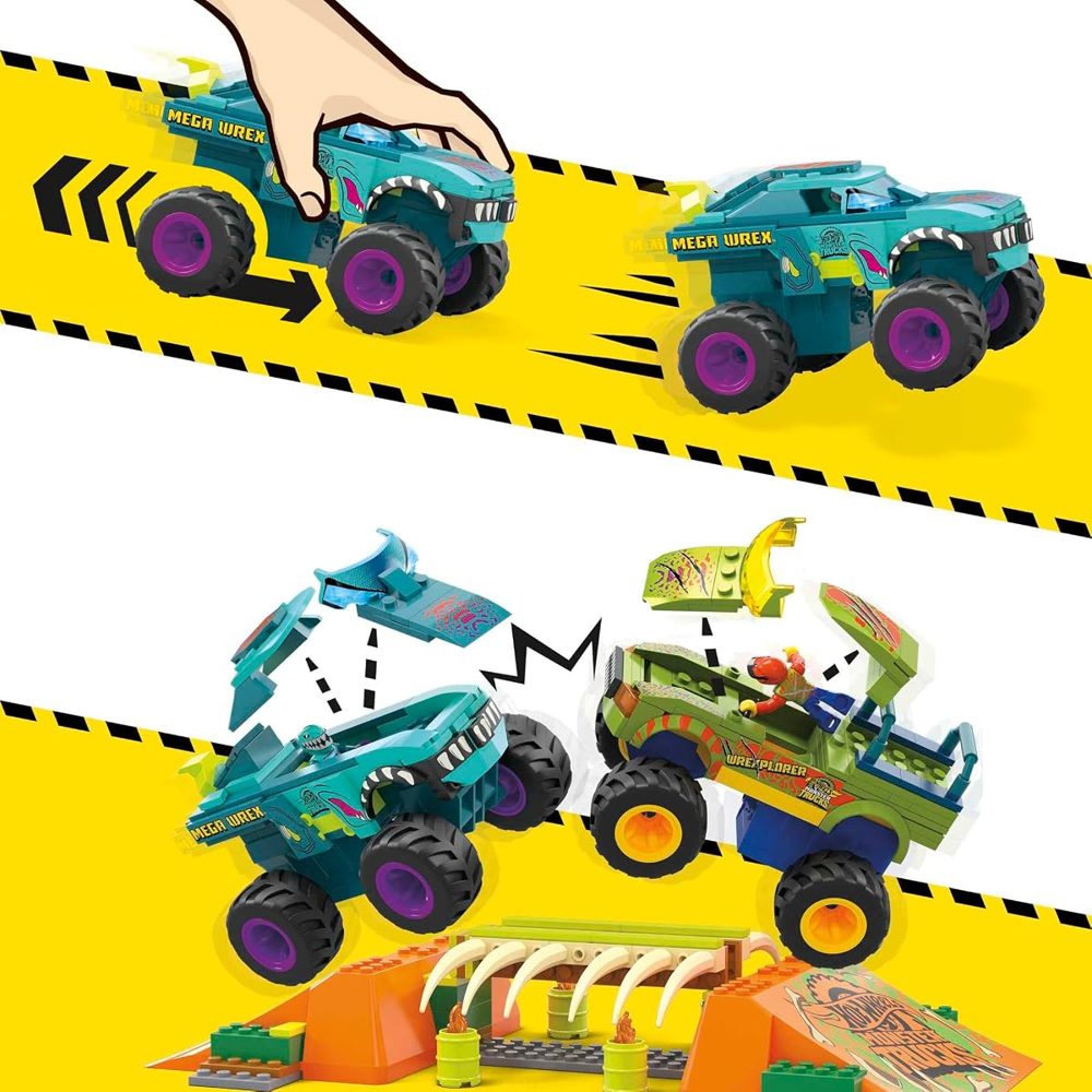 Hot Wheels Mega-Wrex Boneyard Stunt Course — view 3