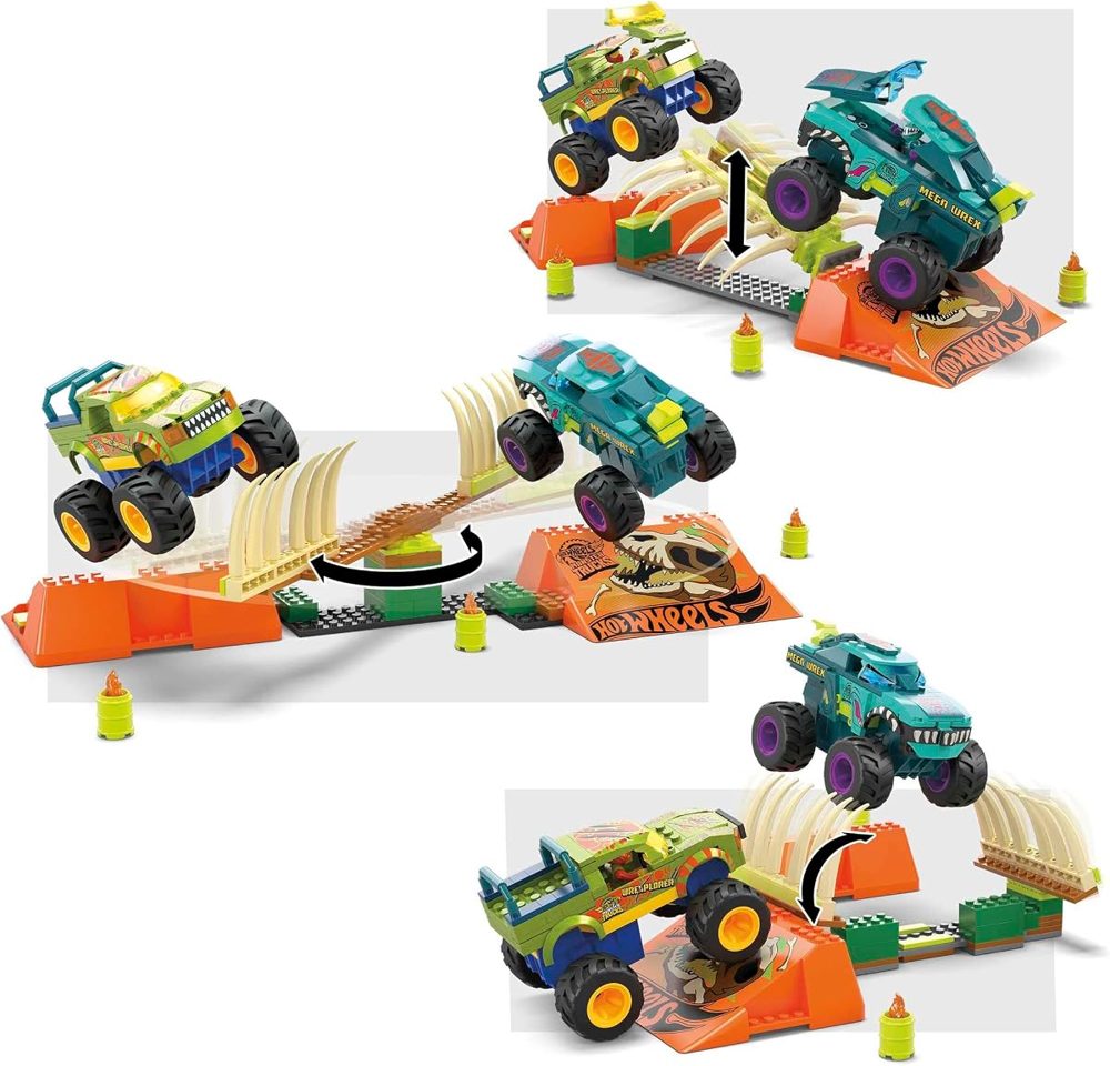 Hot Wheels Mega-Wrex Boneyard Stunt Course — view 5