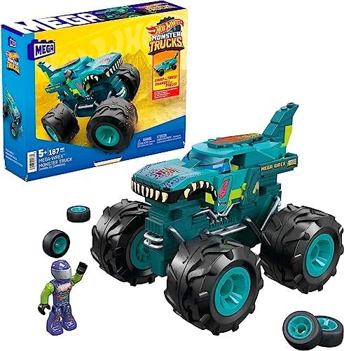 Dinosaur Mega-Wrex monster truck building set