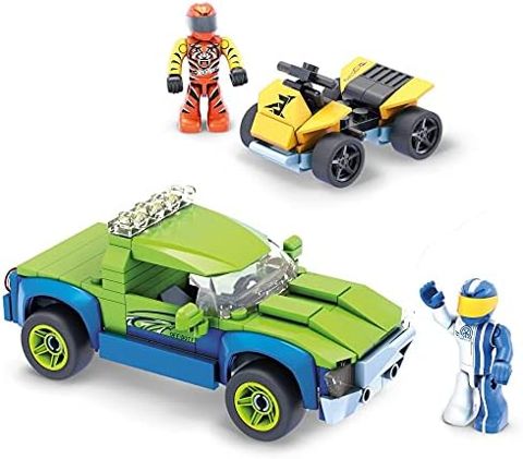 Hot Wheels Off-Duty truck and ATV building set