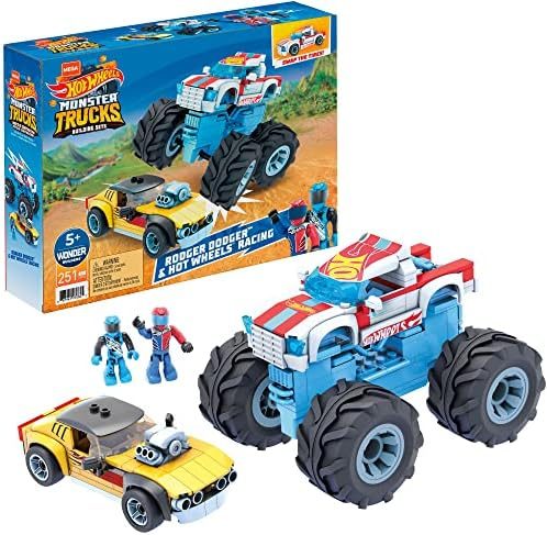 Rodger Dodger muscle car and Hot Wheels monster truck builds