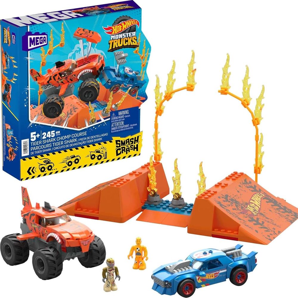 Hot Wheels Tiger Shark Chomp Course — view 2