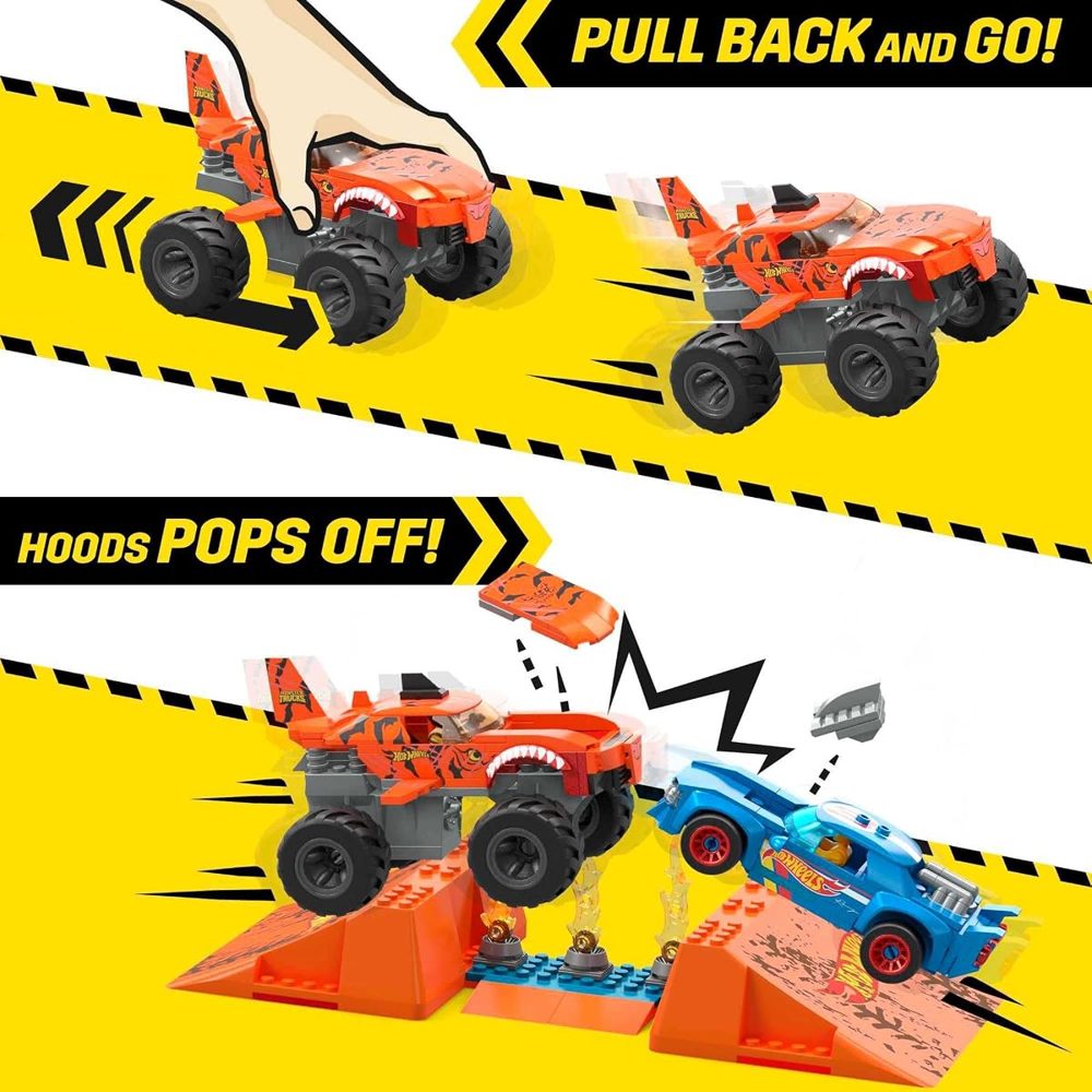 Hot Wheels Tiger Shark Chomp Course — view 5