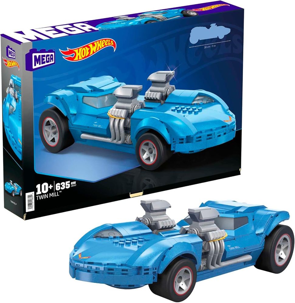 Hot Wheels Twin Mill Collector Replica, 635 Pieces — view 2