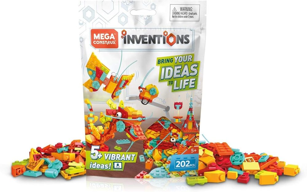 Inventions Bright Brick Set, 200 Pieces — view 3