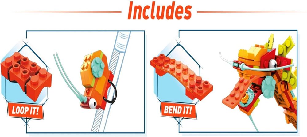 Inventions Bright Brick Set, 200 Pieces — view 4