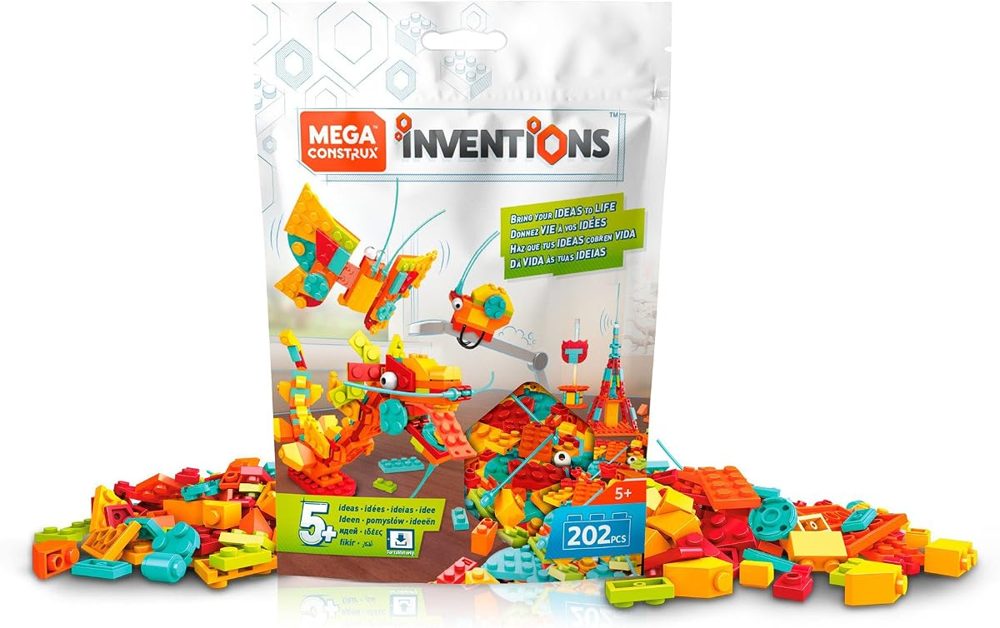 Inventions Bright Brick Set, 200 Pieces — view 5