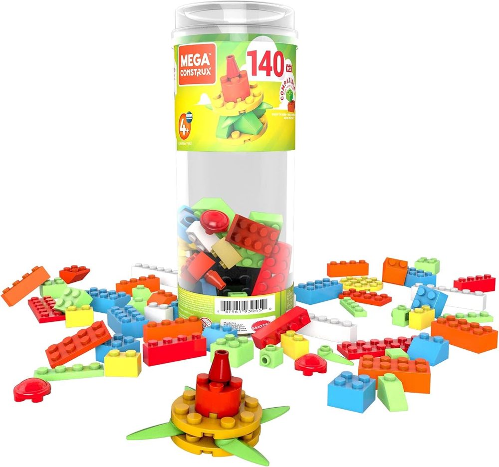 Kids Blocks Fluorescent Brick Tube, 140 Pieces — view 2