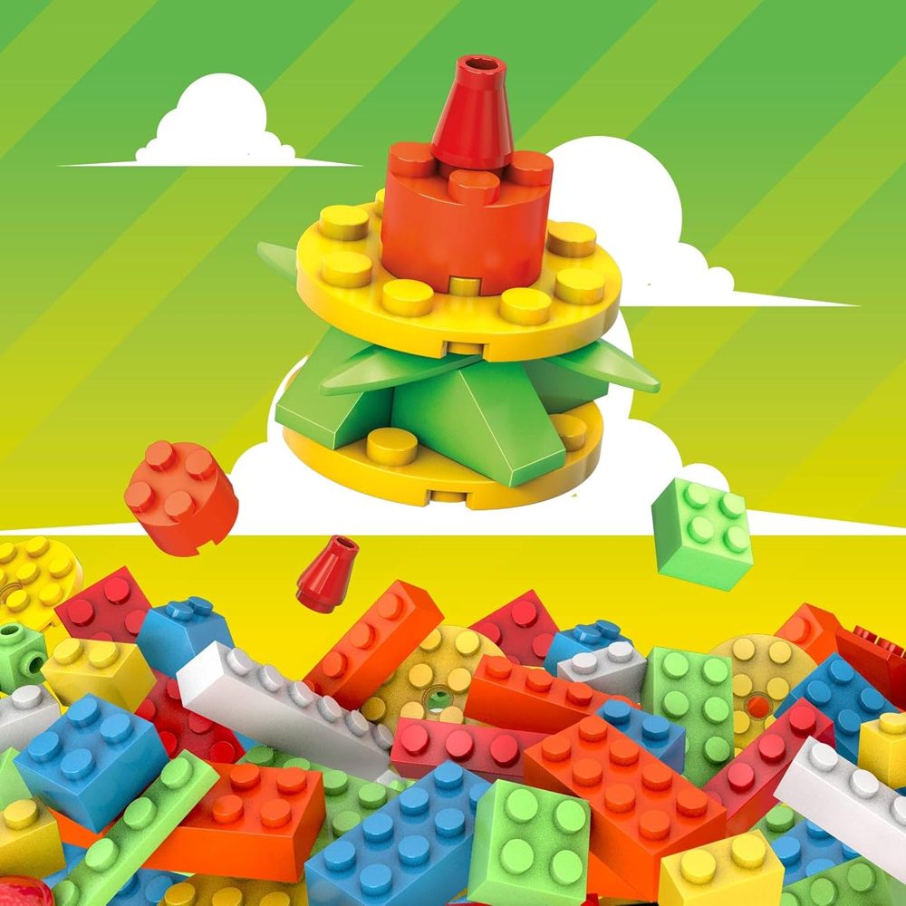 Kids Blocks Fluorescent Brick Tube, 140 Pieces — view 3