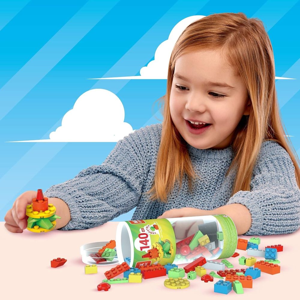 Kids Blocks Fluorescent Brick Tube, 140 Pieces — view 4