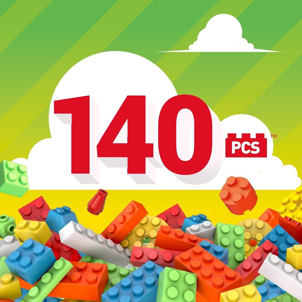 Kids Blocks Fluorescent Brick Tube, 140 Pieces — view 5