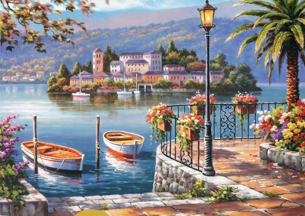 Lago del Porto Deluxe Puzzle, 1500 Pieces — view 2