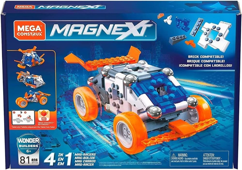 Magnext 4-in-1 Mag-Racers, 81 Pieces — view 3