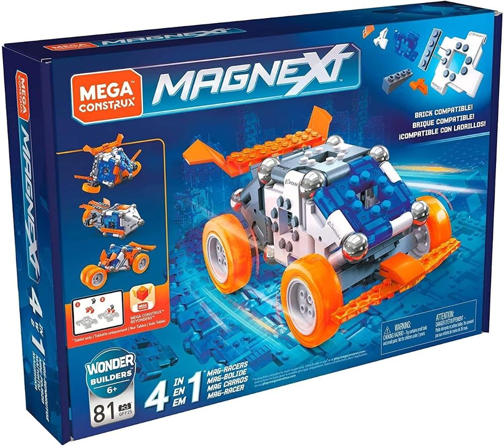 Magnext 4-in-1 Mag-Racers, 81 Pieces — view 4