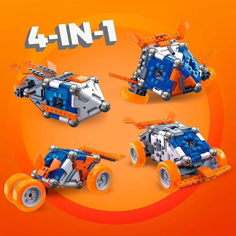 Magnext 4-in-1 Mag-Racers, 81 Pieces — view 5