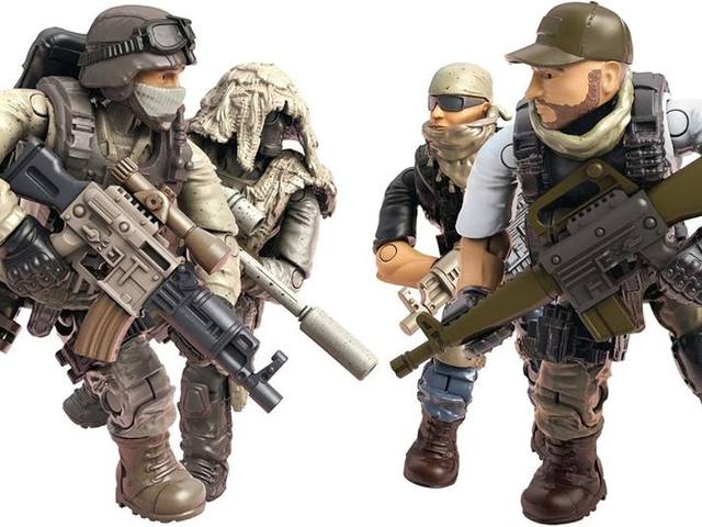 MEGA Call of Duty squad micro figures