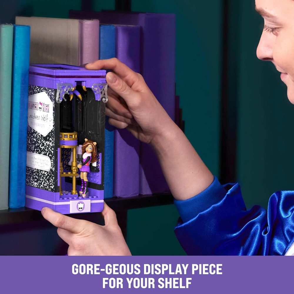 Monster High Clawdeen's Boo-k Den, 299 Pieces — view 4
