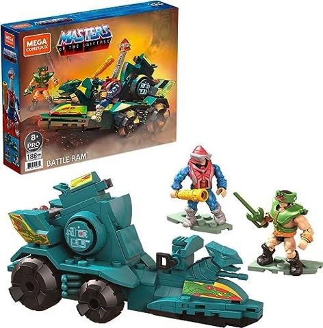 Battle Ram vehicle with Sky Sled and two figures