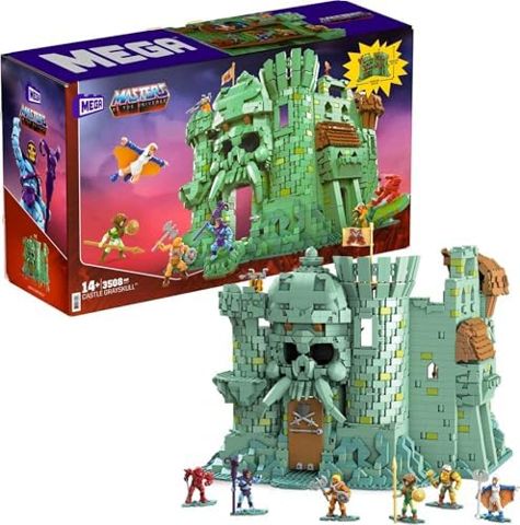 Castle Grayskull brick build opened with six figures