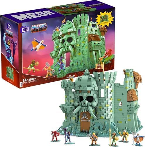 Castle Grayskull brick build opened with six figures