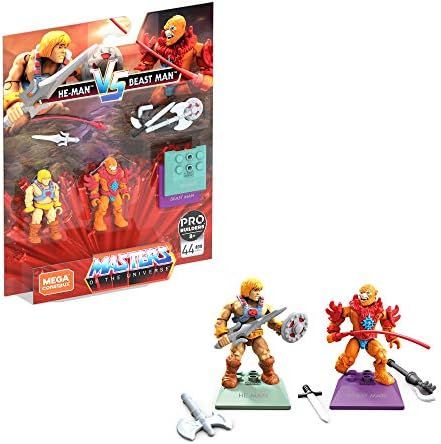 He-Man and Beast Man micro figures dueling