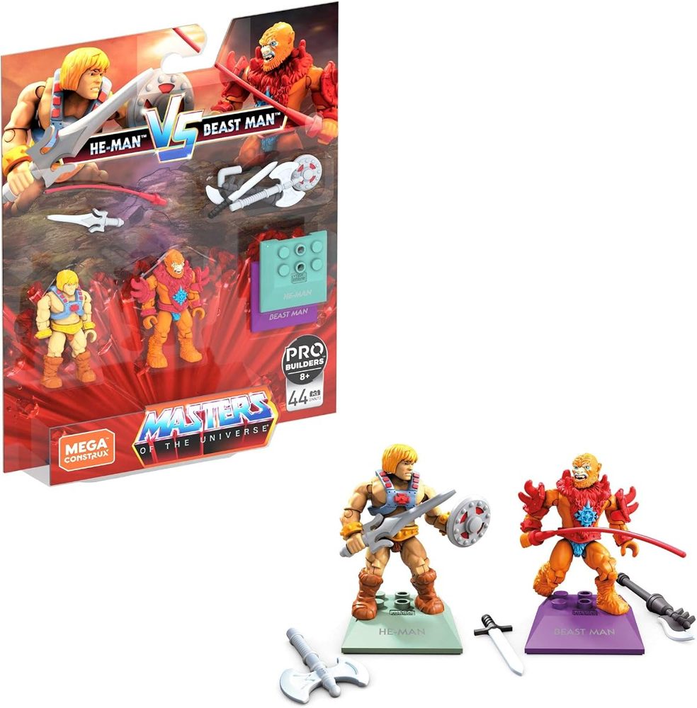 Masters of the Universe Heroes He-Man vs Beast Man — view 2