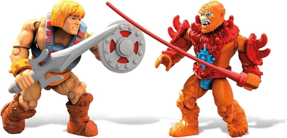 Masters of the Universe Heroes He-Man vs Beast Man — view 3