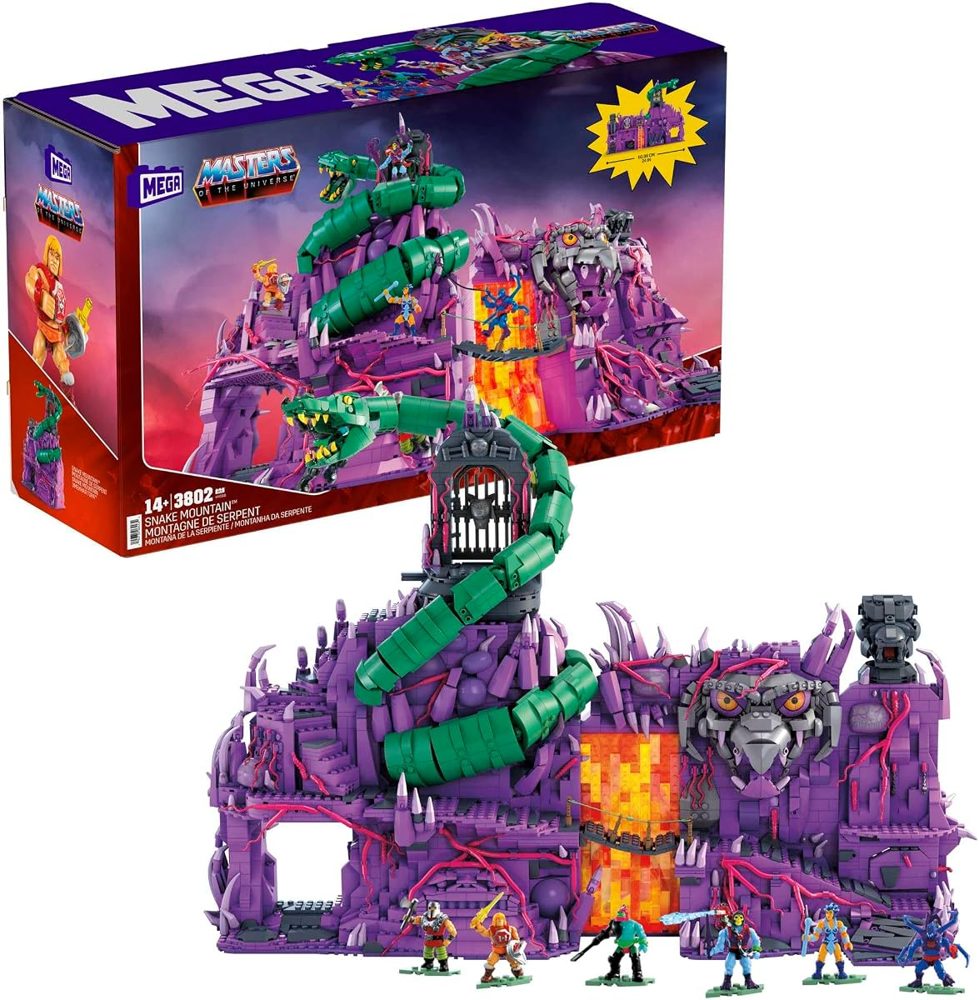 Masters of the Universe Snake Mountain, 3802 Pieces — view 2