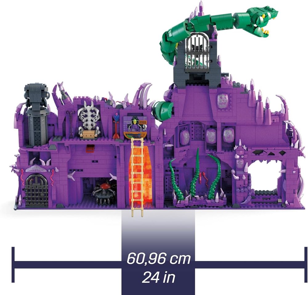 Masters of the Universe Snake Mountain, 3802 Pieces — view 3